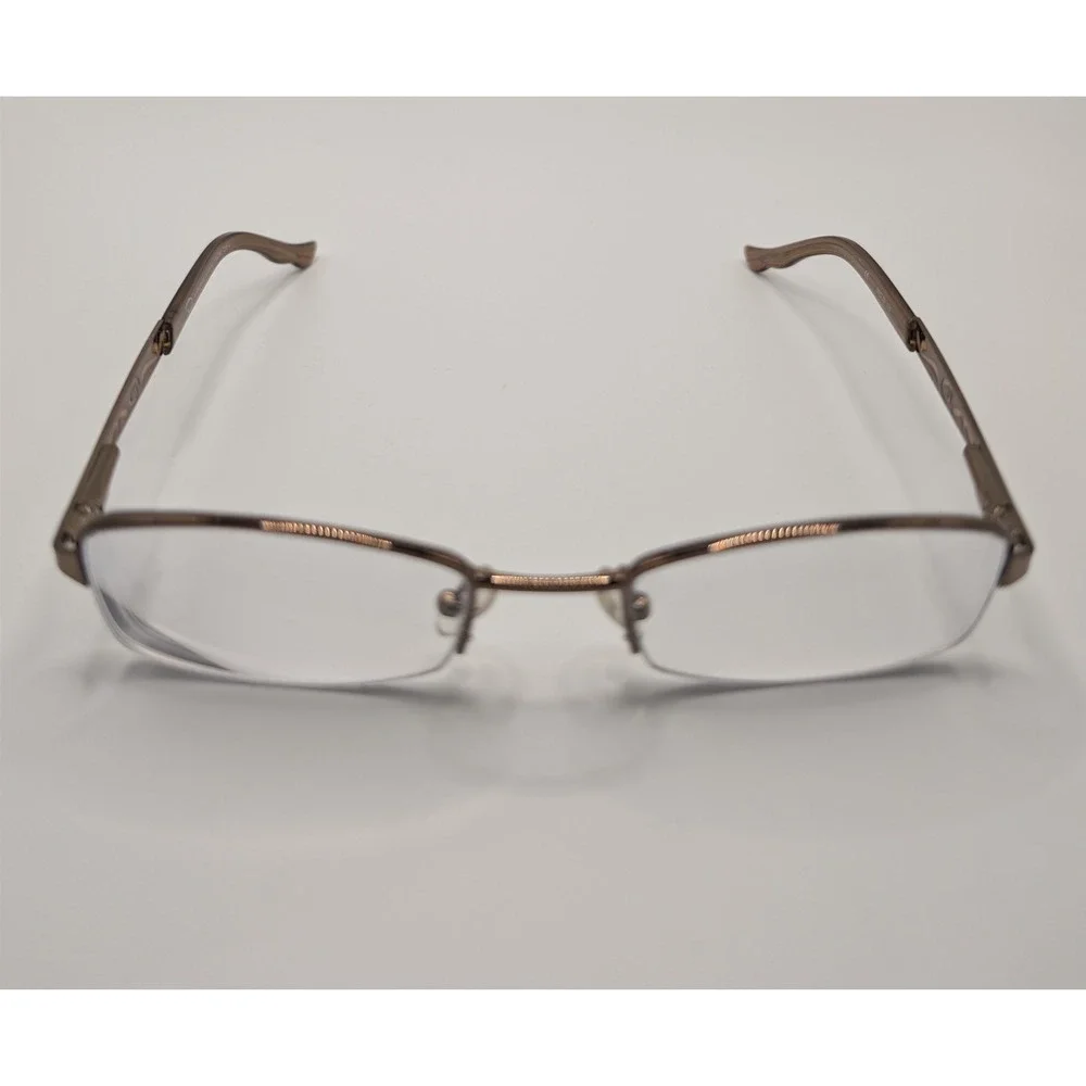 Oscar de la Renta OSR 707 210 Bronze Semi Rimless Eyeglass Frames 50-20-135
